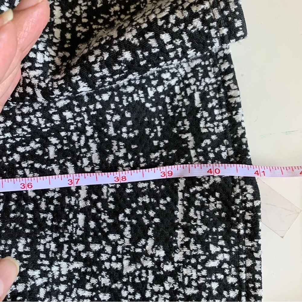 Lane Bryant Black White 3/4 Sleeve Dress - Picture 11 of 11